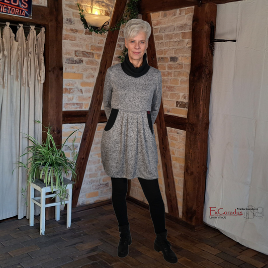 Elegant & Natürlich: Kleid Marlies in raffiniertem Design