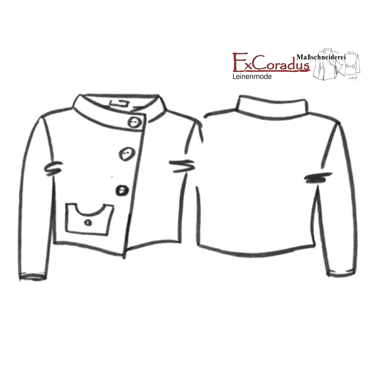 Jacke Marion – Elegante Leichtigkeit mit einzigartigem Design