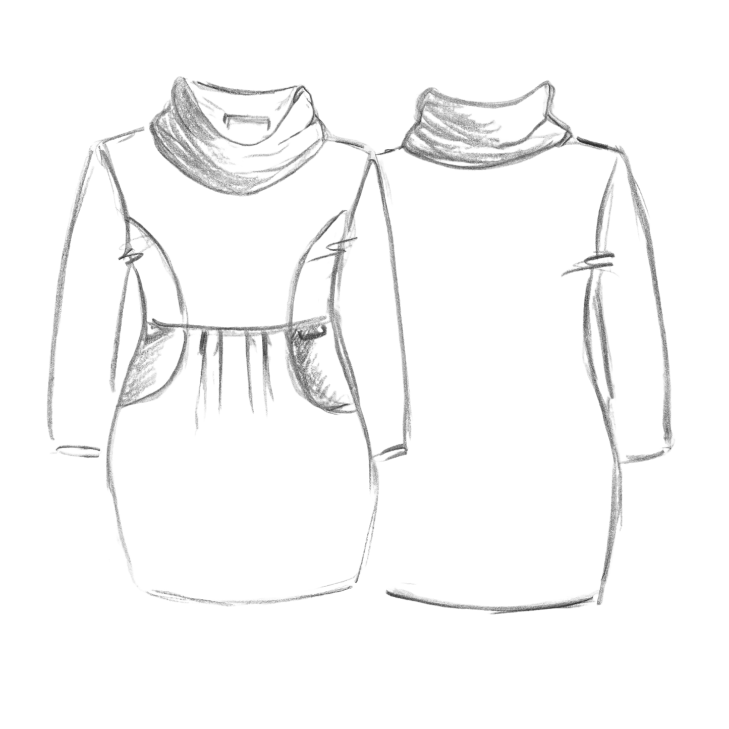 Elegant & Natürlich: Kleid Marlies in raffiniertem Design